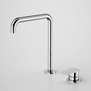 Urbane II Hob Basin/Sink Mixer Set 210mm Chrome | Made From Gunmetal In Chrome Finish By Caroma