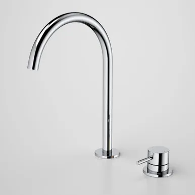 Liano II Hob Basin/Sink Mixer Set 200mm Chrome | Made From Gunmetal In Chrome Finish By Caroma