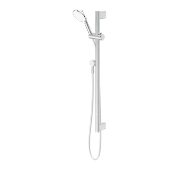 Opal Support Vjet Shower With 900mm Rail Chrome In White/Chrome Finish By Caroma