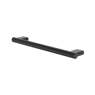 Opal Support Rail 450mm Straight In Matte Black By Caroma