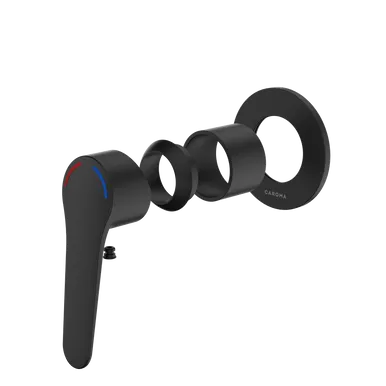 Opal Bath/Shower Mixer Trim Kit In Matte Black By Caroma
