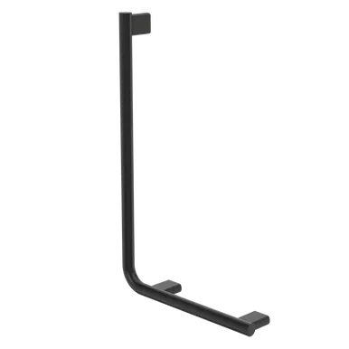 Opal Support Rail 90 Degree Angled In Matte Black By Caroma