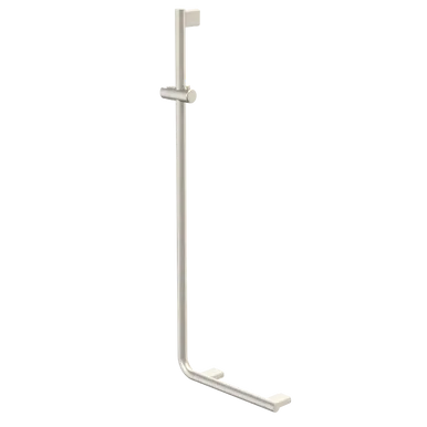 Opal Support Shower Rail 90 Degree • In Brushed Nickel By Caroma