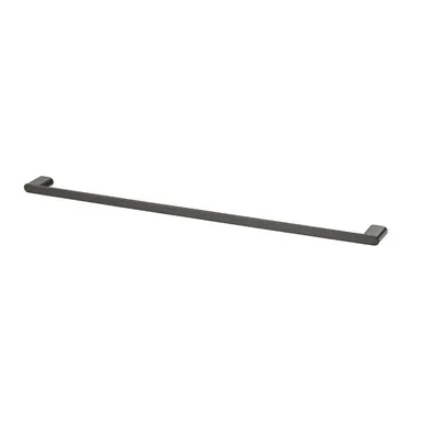 Madrid Towel Rail Single 800mm | Made From Stainless Steel/Zinc/Brass In Gunmetal By Oliveri