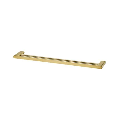 Madrid Towel Rail Double 650mm Classic | Made From Stainless Steel/Zinc/Brass In Gold By Oliveri