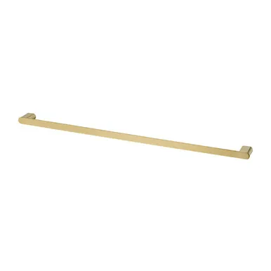 Madrid Towel Rail Single 800mm Classic | Made From Stainless Steel/Zinc/Brass In Gold By Oliveri