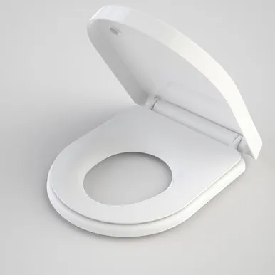 Family D Shape Toilet Seat In White By Caroma