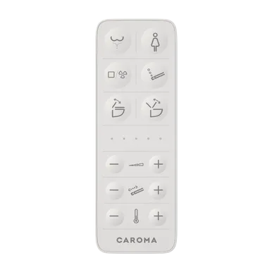 Urbane II Bidet Suite Remote Control In White By Caroma