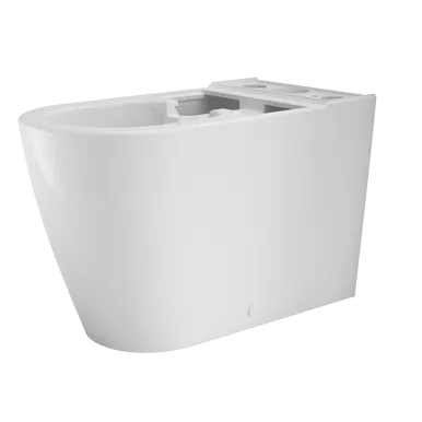 Urbane II Bidet Cleanflush Wall Faced Close Coupled Pan In White By Caroma