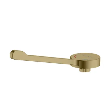 Care Handles Suit Venice 35mm Wall Mixer Classic In Gold By Oliveri