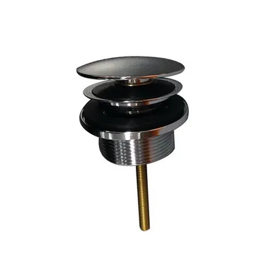Plug & Waste Covered 32-40mm Anti-Vandal Chrome In Chrome Finish By Caroma