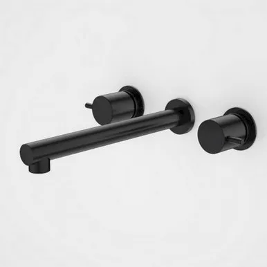 Luna Lever Bath Set | Made From Metal In Black By Caroma