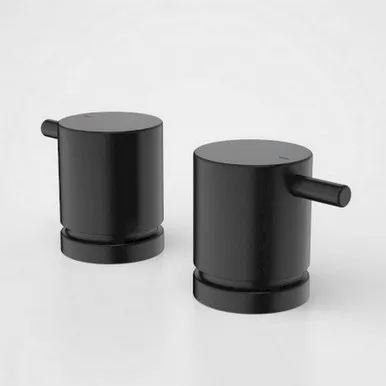 Luna Lever Basin Top Assembly | Made From Metal In Black By Caroma