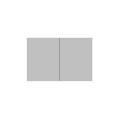 Gloss Silk Mirror Shaving Cabinet Bay 800mm X 1200mm 2 Door | Made From MDF By ADP