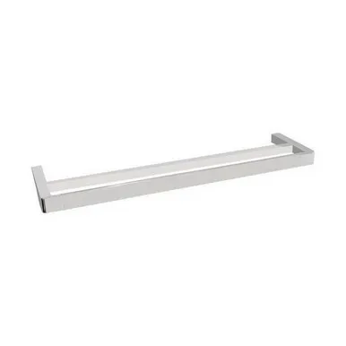 Brooklyn Double Towel Rail 600mm | Made From Brass In Chrome Finish By ADP