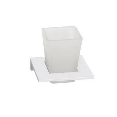 Time Square Tumbler Holder Chrome In Chrome Finish By ADP
