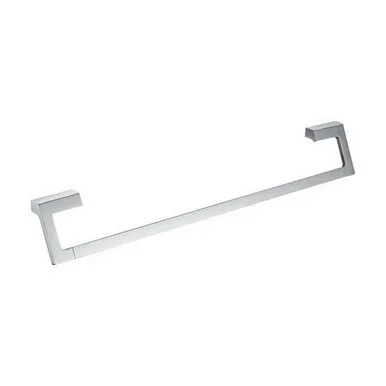 Time Square Single Towel Rail 900mm | Made From Zinc/Alloy In Chrome Finish By ADP