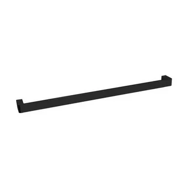 Brooklyn Single Towel Rail 600mm | Made From Brass In Matte Black By ADP