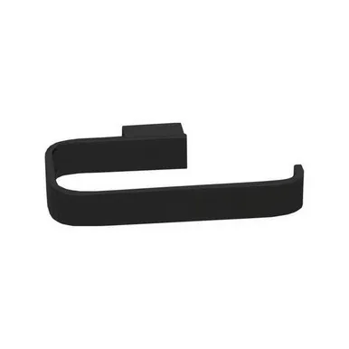Brooklyn Toilet Roll Holder | Made From Brass In Matte Black By ADP