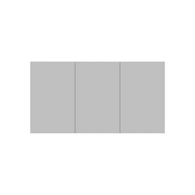 Gloss Silk Mirror Shaving Cabinet 800mm X 1500mm 3 Door | Made From MDF By ADP