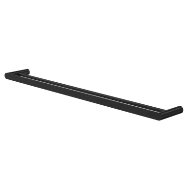 Urbane II Double Towel Rail 825mm Matte | Made From Brass In Black By Caroma