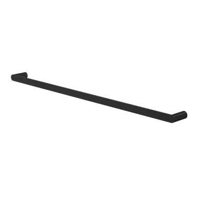 Urbane II Single Towel Rail 825mm Matte | Made From Brass In Black By Caroma