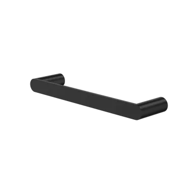 Urbane II Thin Edge Hand Towel Rail Matte | Made From Brass In Black By Caroma
