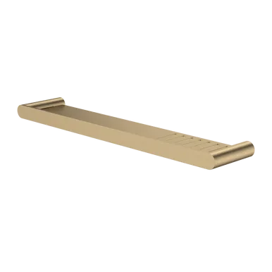 Urbane II Thin Edge Metal Shelf PVD | Made From Brass/Metal/Brushed Brass By Caroma