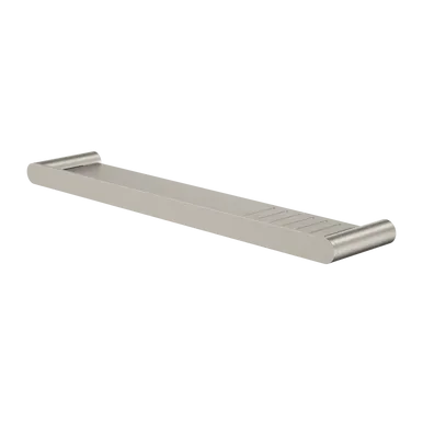 Urbane II Thin Edge Metal Shelf PVD | Made From Brass/Metal In Brushed Nickel By Caroma