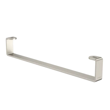 Urbane II Thin Edge Hand Wall Basin Integrated Rail PVD | Made From Brass In Brushed Nickel By Caroma