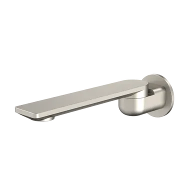 Urbane II Swivel Basin/Bath Outlet Round Cover Plate 220mm Spout | Made From Brass In Brushed Nickel By Caroma