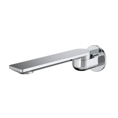 Urbane II Swivel Basin/Bath Outlet Round Cover Plate 220mm Spout | Made From Brass In Chrome Finish By Caroma
