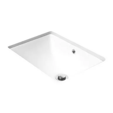 Entice Under Counter Dish Basin 465mm X 350mm X 190mm | Made From Ceramic In Gloss White By ADP
