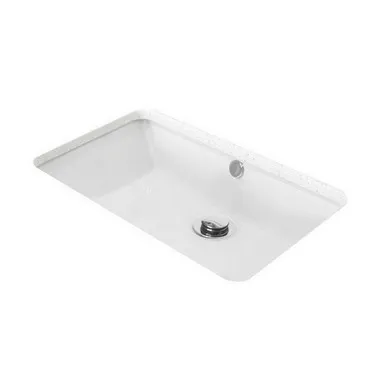 Nesa Under Counter Basin 530mm X 340mm X 165mm Gloss | Made From Ceramic In White/Gloss White By ADP