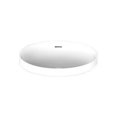 Ozera Above Counter Semi-Inset Basin Gloss 495mm X 387mm X 170mm Gloss | Made From Solid Surface In White/Gloss White By ADP