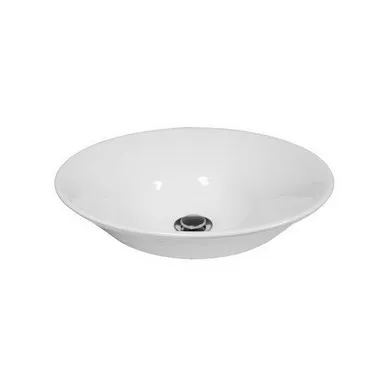 Venus Above Counter Semi-Inset Basin 410mm X 410mm X 160mm Gloss | Made From Ceramic In White/Gloss White By ADP