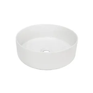 Margot Above Counter Basin 360mm X 360mm X 130mm | Made From Ceramic In Matte White By ADP