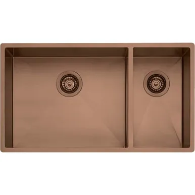 Sink Spectra 1-1/2 Bowl Sb35Cu 790mm In Copper By Oliveri