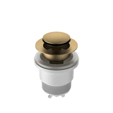 Urbane Ll Bath Pop-Up Plug & Waste 68mm X 55mm X 68mm Brushed | Made From Brass/Brushed Brass By Caroma