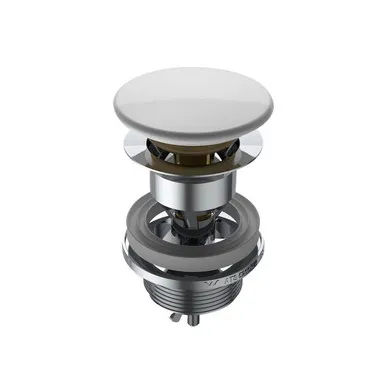 Urbane Ll Basin Pop-Up Plug & Waste 68mm X 68mm | Made From Brass In White By Caroma