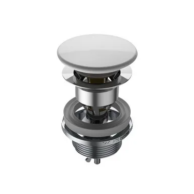 Urbane Ll Ceramic Basin Pop-Up Plug & Waste 68mm X 68mm | Made From Brass In White By Caroma