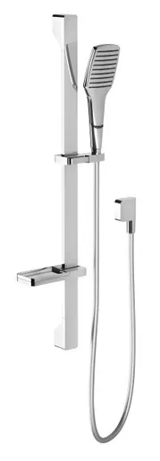 Nx Cape Hand Shower On Rail 3Star | Made From Brass In Chrome Finish By Phoenix
