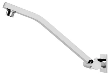 Lexi Universal Hi-Rise Shower Arm | Made From Brass In Chrome Finish By Phoenix