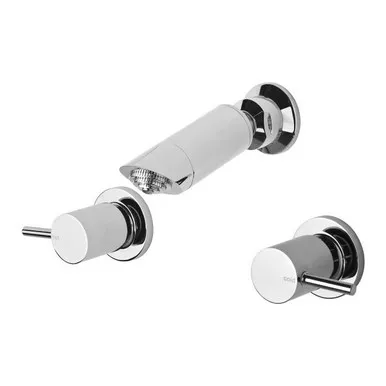 Vivid Pin Lever Shower Set 3Star | Made From Brass In Chrome Finish By Phoenix