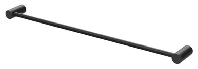 Vivid Slimline Towel Rail Single 600mm Matte | Made From Stainless Steel In Black By Phoenix