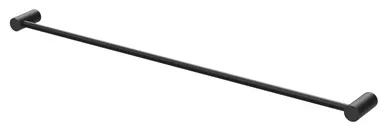 Vivid Slimline Towel Rail Single 800mm Matte | Made From Stainless Steel In Black By Phoenix