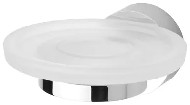 Vivid Soap Dish | Made From Brass In Chrome Finish By Phoenix