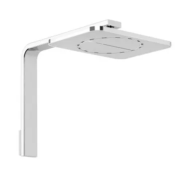 Nx Orli Shower Arm & Rose 3Star | Made From Brass In Chrome Finish By Phoenix