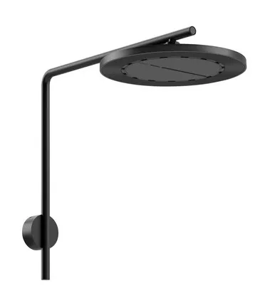 Nx Iko Shower Arm & Rose 3Star | Made From Brass In Matte Black By Phoenix