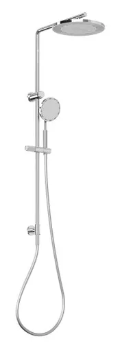 Nx Iko Twin Shower 3Star Chrome In Chrome Finish By Phoenix